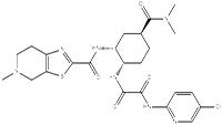 N-(5-氯-2-吡啶基)-N'-[(1S,2R,4S)-4-[(二甲基氨基)甲?；鵠-2-[[(4,5,6,7-四氫-5-甲基噻唑并[5,4-c]吡啶-2-基)甲酰]氨基]環(huán)己基]乙二酰胺